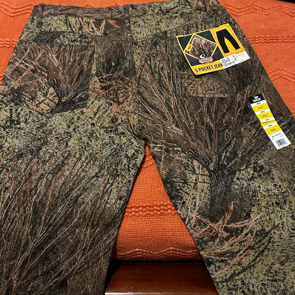 New Camouflage 5 Pocket Mossy Oak Brush Pants - Picture 5 of 6